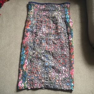 Anthropologie High Waisted Skirt